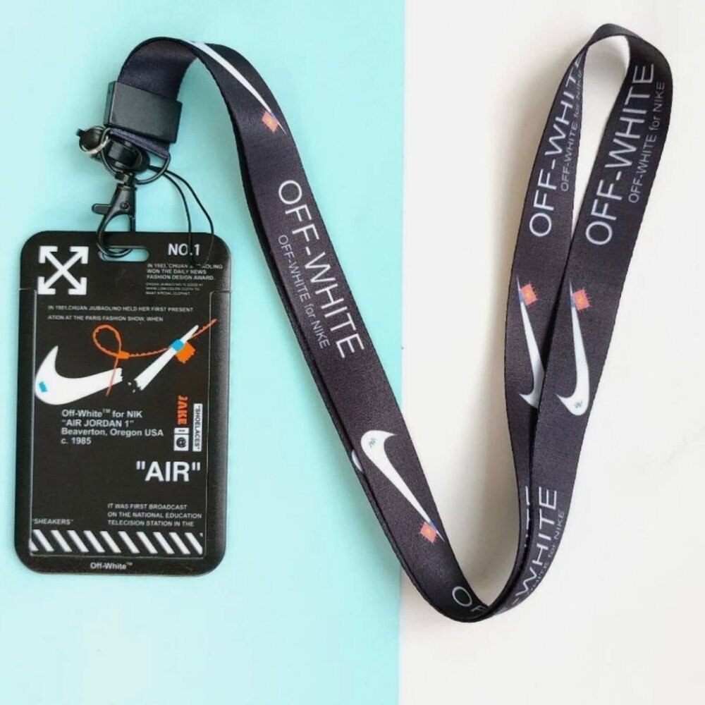 Nike Lanyard ID Holder - BLACK
